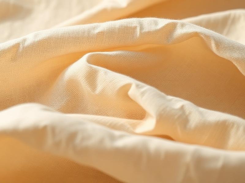 Premium European linen close-up